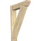 Ekena Millwork Traditional Slat Rough Sawn Outlooker, Douglas Fir, 8"W x 34"D x 46"H OUT08X34X46TRA06RDF - alternate 1